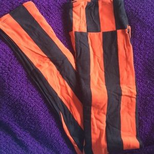 NWT striped LLR leggings